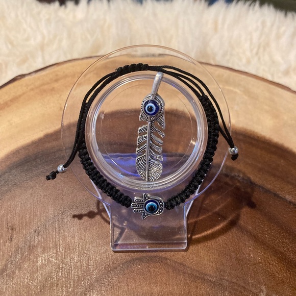 Evil Eye Bracelet & Pendent Set - Picture 1 of 6